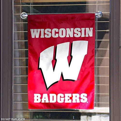 College Flags & Banners Co. Wisconsin Badgers Garden Flag - 757 Sports Collectibles