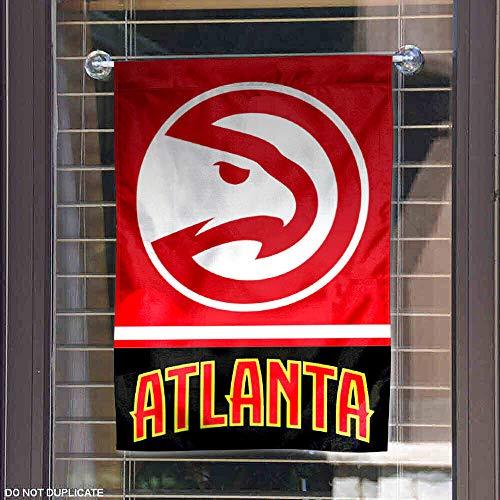 WinCraft Atlanta Hawks Double Sided Garden Flag - 757 Sports Collectibles