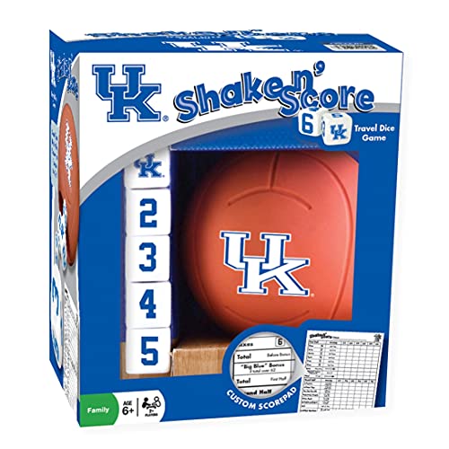 MasterPieces NCAA Kentucky Wildcats Shake N' Score Travel Dice Game - 757 Sports Collectibles