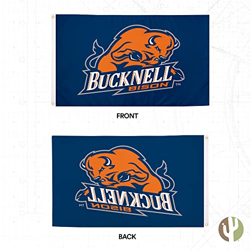 Desert Cactus Bucknell University Flag Bison Flags Banners 100% Polyester Indoor Outdoor 3x5 (Style 1) - 757 Sports Collectibles