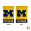 University of Michigan Garden Flag Wolverines UM U of M Banner 100% Polyester (Design B) - 757 Sports Collectibles