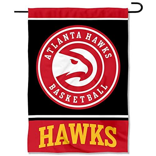 WinCraft Atlanta Hawks Black Double Sided Garden Flag - 757 Sports Collectibles