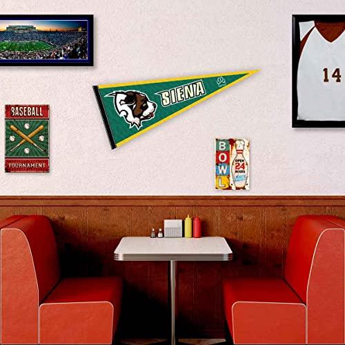 College Flags & Banners Co. Siena Saints Pennant - 757 Sports Collectibles