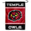 Temple Owls Garden Banner Flag - 757 Sports Collectibles