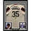 Framed Autographed/Signed Frank Thomas 33x42 Chicago Retro Baseball Jersey JSA COA