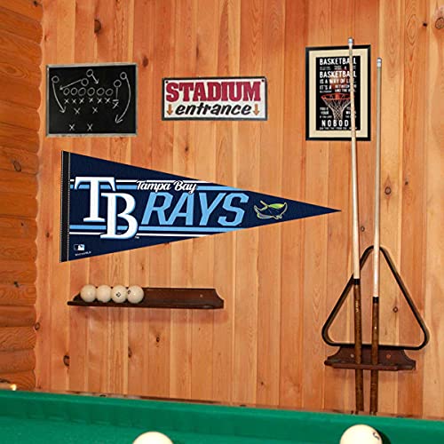 WinCraft Tampa Bay Rays Large Pennant - 757 Sports Collectibles