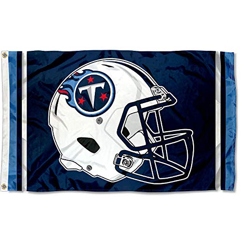 WinCraft Tennessee Titans New Helmet Grommet Pole Flag - 757 Sports Collectibles