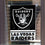 WinCraft Las Vegas Raiders Double Sided Yard Garden Banner Flag - 757 Sports Collectibles