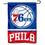 WinCraft Philadelphia 76ers Double Sided Garden Flag - 757 Sports Collectibles