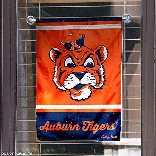 WinCraft Auburn Vintage Retro Throwback Garden Flag - 757 Sports Collectibles