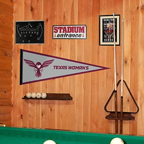 College Flags & Banners Co. Texas Womans Pioneers Pennant - 757 Sports Collectibles