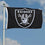 WinCraft Las Vegas Raiders Embroidered Nylon Flag - 757 Sports Collectibles