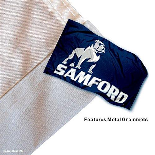 College Flags & Banners Co. Samford Bulldogs New Logo Flag - 757 Sports Collectibles