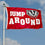 College Flags & Banners Co. Wisconsin Badgers Jump Around Flag - 757 Sports Collectibles