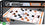 MasterPieces NHL Philadelphia Flyers Checkers Board Game , 13" x 21" - 757 Sports Collectibles