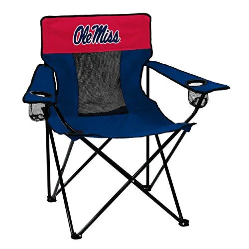 logobrands Officially Licensed NCAA Unisex Elite Chair, One Size,Mississippi Old Miss Rebels - 757 Sports Collectibles
