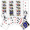 MasterPieces NFL Baltimore Ravens Playing Cards, 2.5" x 3.5" - 757 Sports Collectibles