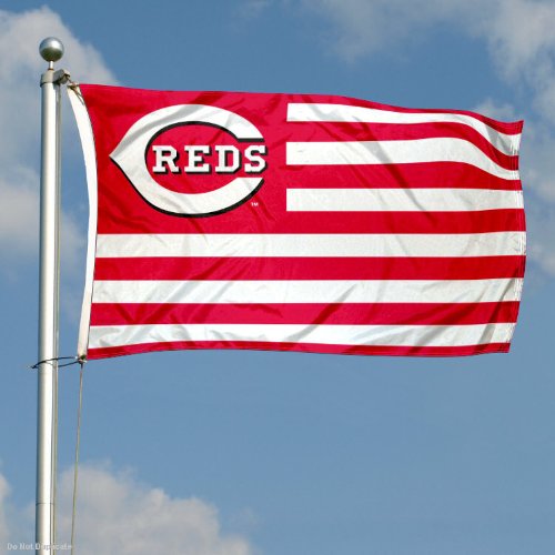 Cincinnati Reds Nation Flag 3x5 Banner - 757 Sports Collectibles