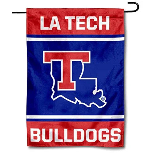 Louisiana Tech Bulldogs Garden Banner Flag - 757 Sports Collectibles