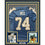 Framed Autographed/Signed Ron Mix"HOF 1979" 33x42 San Diego Chargers Powder Blue Football Jersey JSA COA