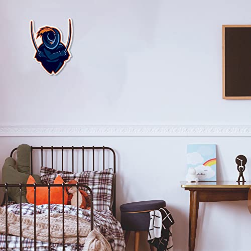 Rico Industries NCAA Virginia Cavaliers Mascot Shape Cut Pennant - Home and Living Room Décor - Soft Felt EZ to Hang 18x0.10x18 - 757 Sports Collectibles