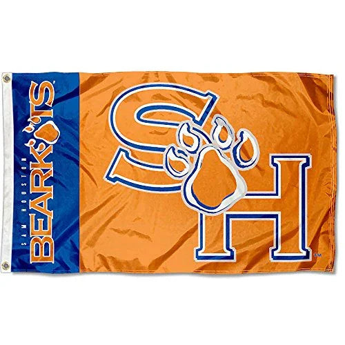 Sam Houston State Bearkats SHSU University Large College Flag - 757 Sports Collectibles