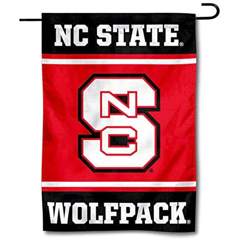 College Flags & Banners Co. North Carolina State Wolfpack Garden Flag - 757 Sports Collectibles