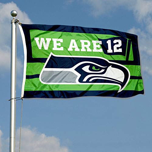 WinCraft Seattle Seahawks We are 12s 3x5 Flag - 757 Sports Collectibles