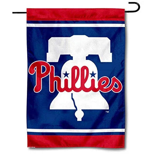 WinCraft Philadelphia Baseball New Bell Double Sided Garden Flag - 757 Sports Collectibles