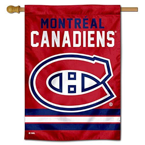 WinCraft Montreal Canadiens Double Sided Banner House Flag - 757 Sports Collectibles