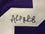 Framed Autographed/Signed Ahmad Rashad 33x42 Minnesota Vikings Purple Football Jersey JSA COA - 757 Sports Collectibles