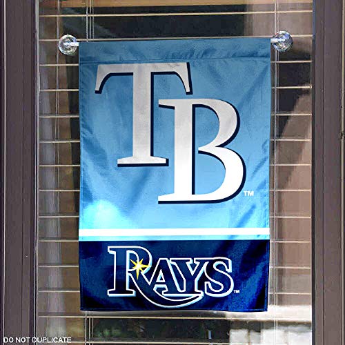 WinCraft Tampa Bay Rays Double Sided Garden Flag - 757 Sports Collectibles
