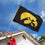 College Flags & Banners Co. Iowa Embroidered and Stitched Nylon Flag - 757 Sports Collectibles