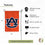 Auburn University Garden Flag Tigers War Eagle Banner 100% Polyester (Design D) - 757 Sports Collectibles