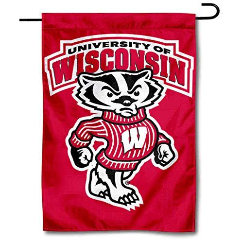 Wisconsin Badgers UW Garden Flag and Yard Banner - 757 Sports Collectibles