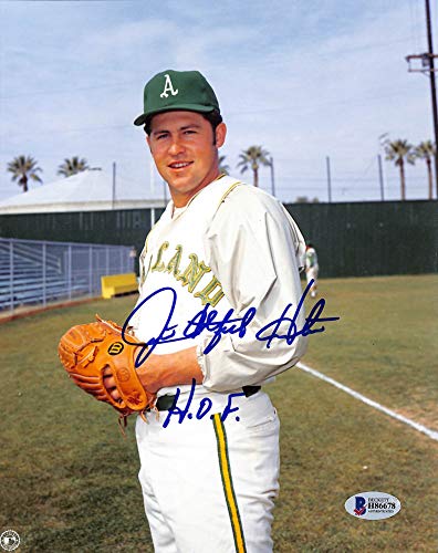 Athletics Jim Catfish Hunter"HOF 87" Authentic Signed 8x10 Photo BAS #H86678 - 757 Sports Collectibles