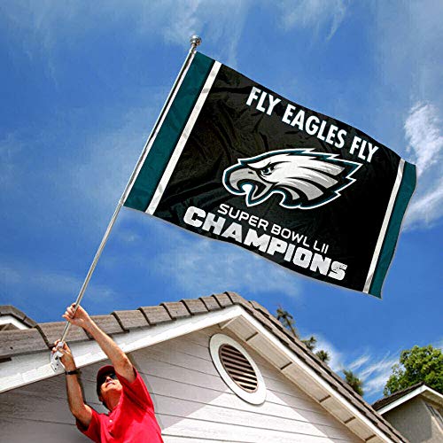 WinCraft Philadelphia Eagles Fly Eagles Fly Super Bowl Champions Flag - 757 Sports Collectibles