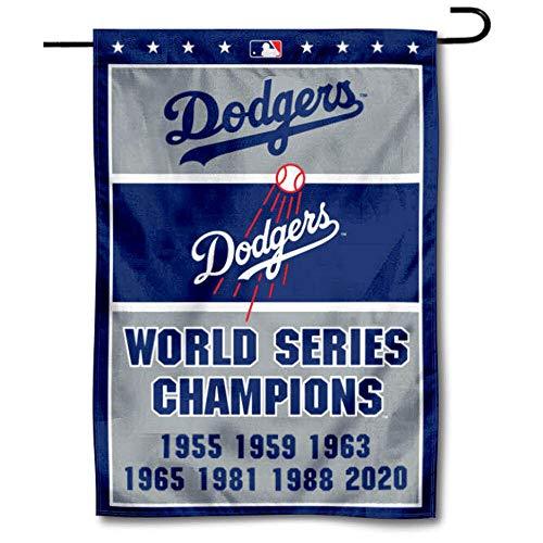 WinCraft Los Angeles 7-Time World Champions Double Sided Garden Flag - 757 Sports Collectibles