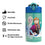 Zak Designs Disney Frozen 2 Kids Spout Cover and Built-in Carrying Loop Made of Plastic, Leak-Proof Water Bottle Design, 16oz, Elsa & Anna - 757 Sports Collectibles