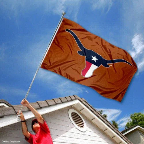 College Flags & Banners Co. Texas Longhorn Flag TX State Flag Colors - 757 Sports Collectibles