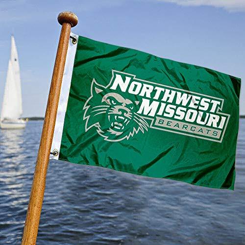 College Flags & Banners Co. Northwest Missouri State Bearcats Boat and Nautical Flag - 757 Sports Collectibles