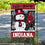 Indiana Hoosiers Holiday Winter Snow Garden Banner Flag - 757 Sports Collectibles