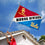 College Flags & Banners Co. Bruins vs Trojans House Divided Flag - 757 Sports Collectibles