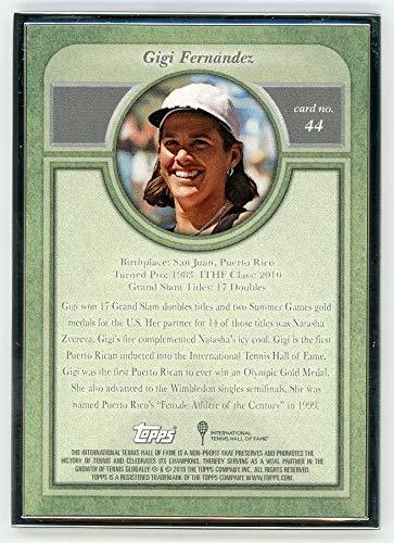 Gigi Fernandez 2020 Topps Transcendent Tennis Card #44 - /50 - 757 Sports Collectibles