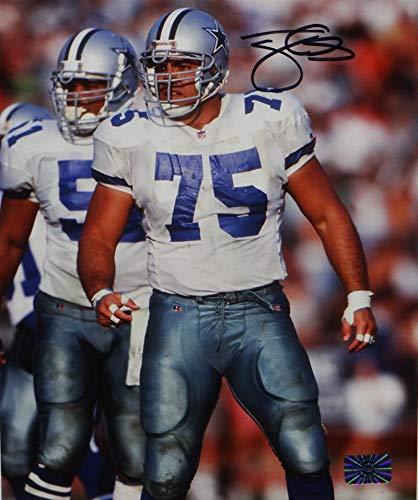 Tony Casillas Autographed Dallas Cowboys 8x10 On Field Photo- Jersey Source Auth - 757 Sports Collectibles