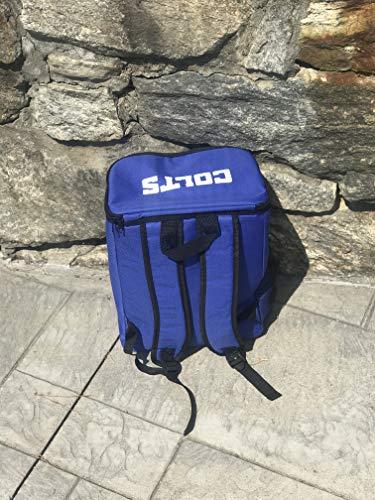 FOCO Cooler Backpack – Portable Soft Sided Ice Chest – Insulated Bag Holds 36 Cans (Indianapolis Colts) - 757 Sports Collectibles