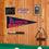 College Flags & Banners Co. Duquesne Dukes Pennant Full Size Felt - 757 Sports Collectibles