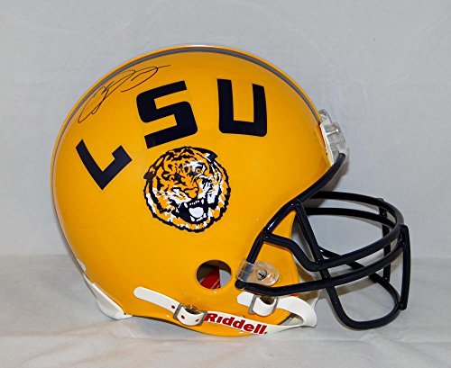 Odell Beckham Autographed LSU Tigers F/S Riddell Authentic Helmet- JSA Auth