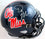 DK Metcalf Autographed Ole Miss Rebels Navy Speed Mini Helmet - Beckett W White - 757 Sports Collectibles