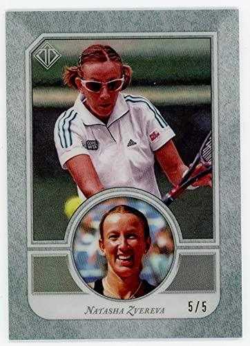 Natasha Zvereva 2020 Topps Transcendent Tennis VIP Card #48 5/5 - 757 Sports Collectibles